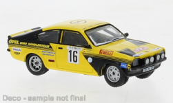 Brekina 20401 - H0 - Opel Kadett C #16 W. Röhrl, Monte Carlo